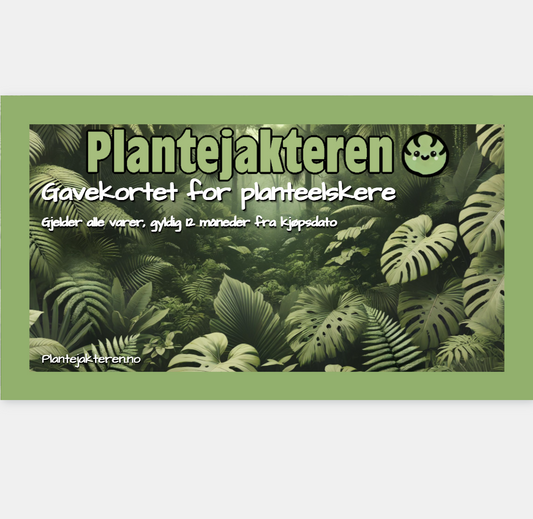 Plantejakteren Gavekort